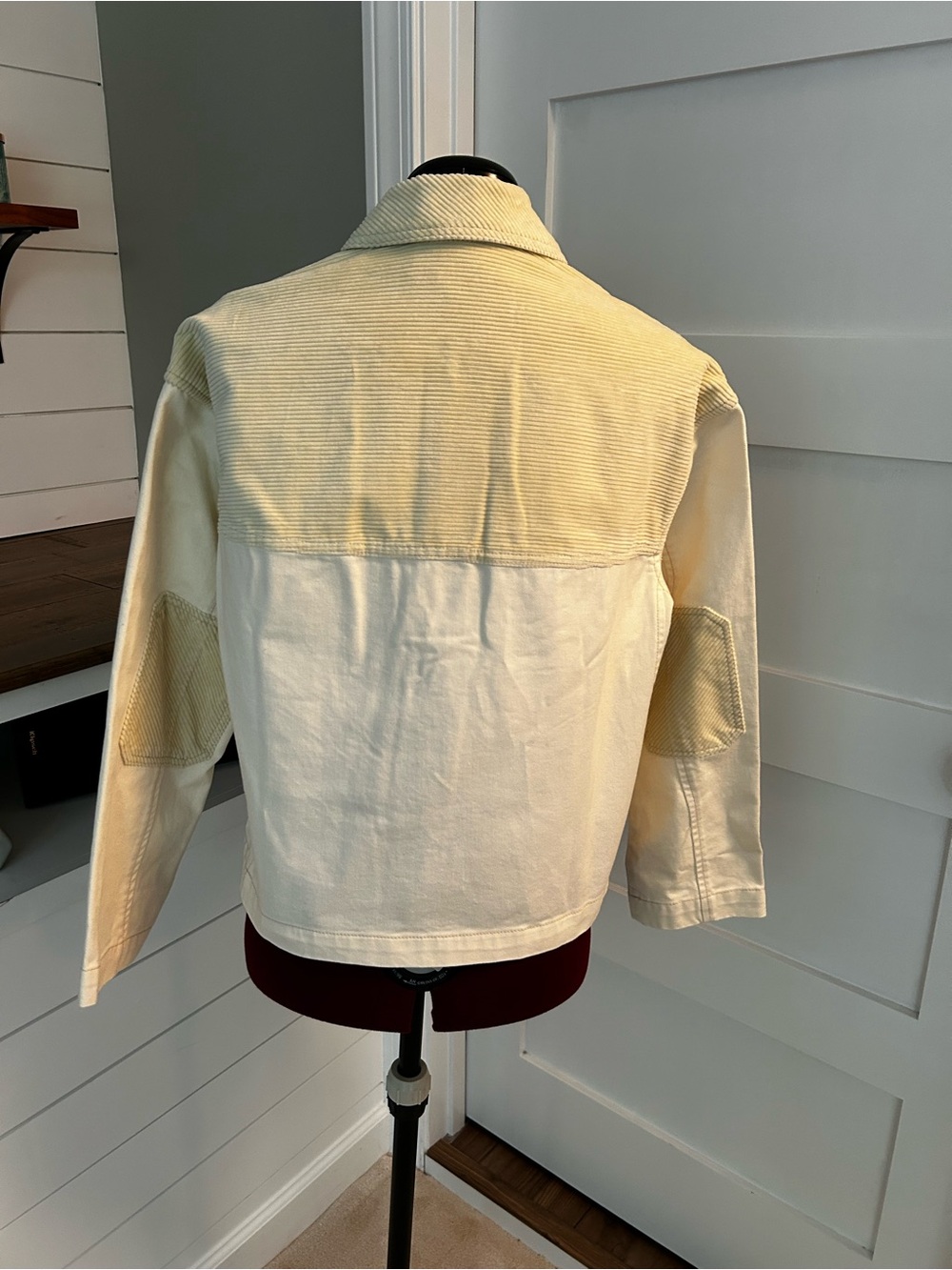 Madewell Cream Button-Front Utility Jacket - Picture 2 of 8